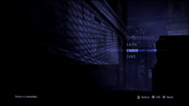 Resident Evil 6 Main Menu Jake by BenjiRivera1991 on DeviantArt