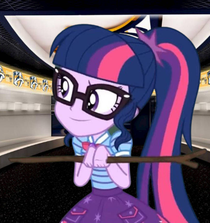 Sparkles Predators Twilight Sparkle-I Love The Predators' Locker Room by BenjiRivera1991 ...