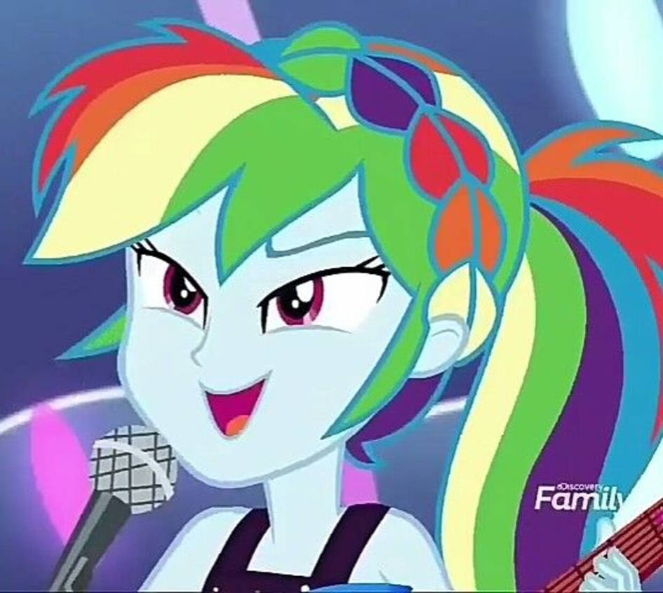 Rainbow Dash-Who Is Ready To Rock?! by BenjiRivera1991 on DeviantArt