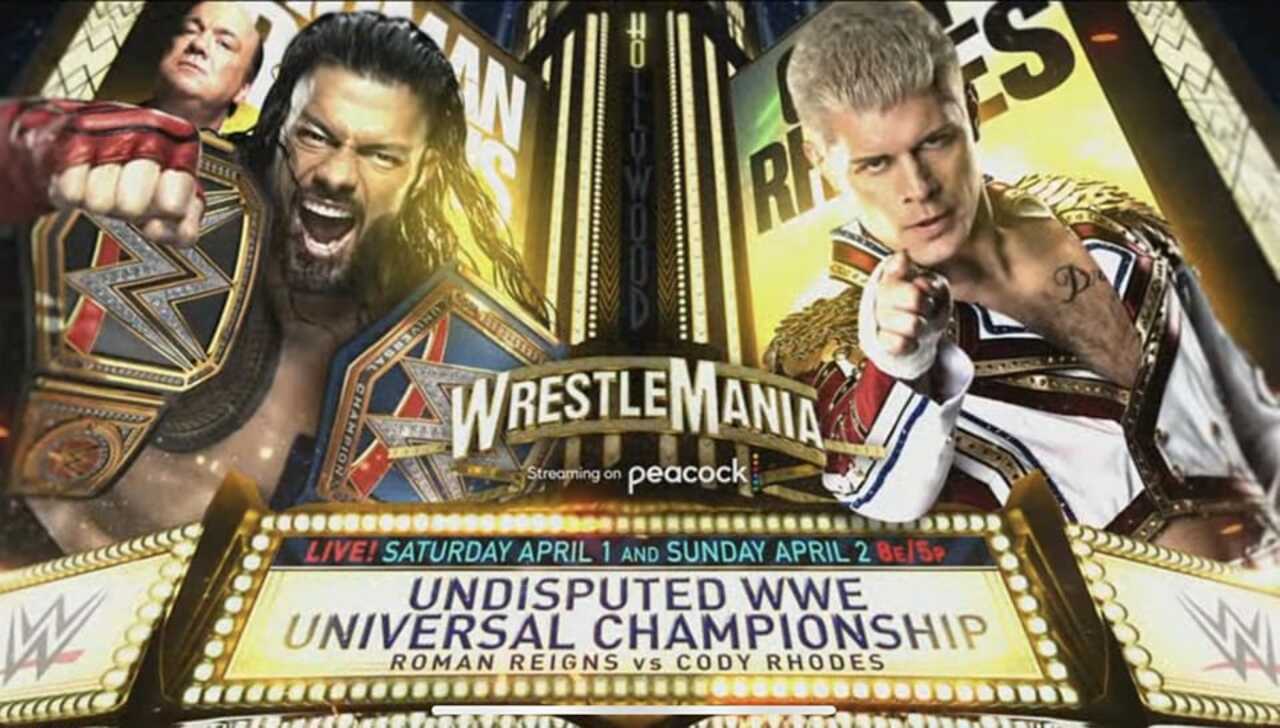 Wrestlemania 40 custom graphics : r/WWE