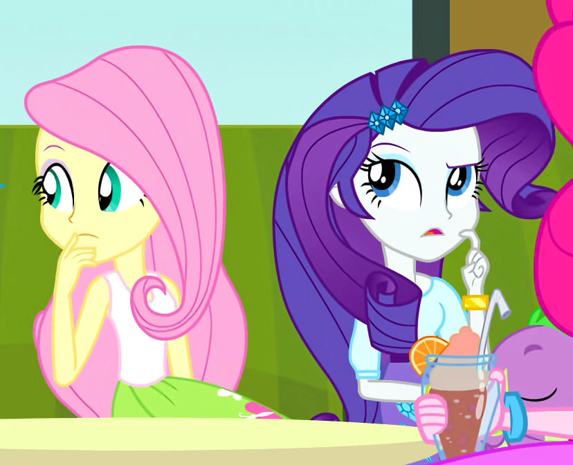 Fluttershy-Hmm Rarity-Let Me Think by BenjiRivera1991 on DeviantArt
