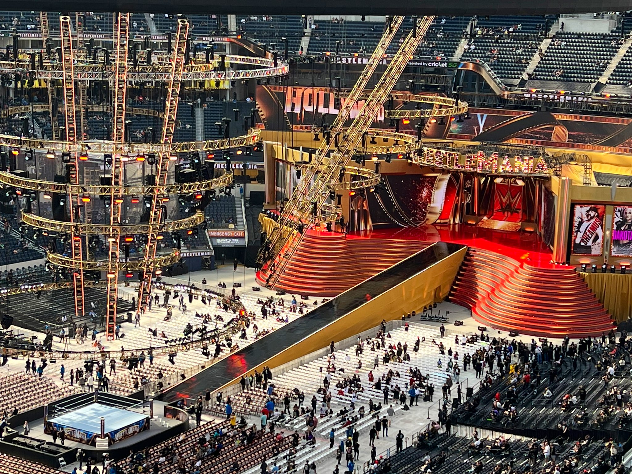 Wwe Ramp Stage WWE WrestleMania 39 Stage Was Awesome by BenjiRivera1991 on DeviantArt