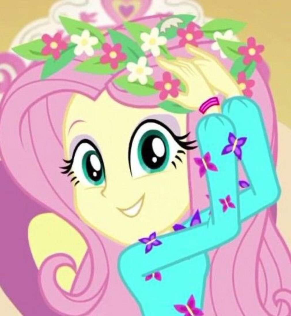Flutterdaisy Fluttershy-I Love This Crown Of Flowers by BenjiRivera1991 on DeviantArt