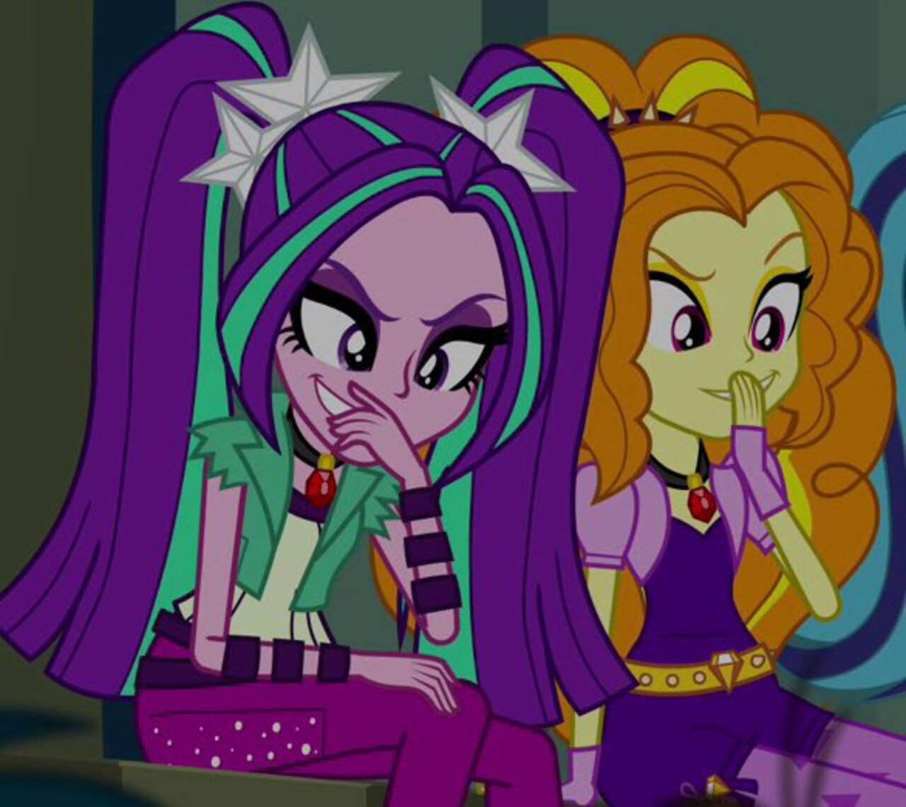 My Little Pony Equestria Girls Rainbow Rocks Adagio Dazzle And Aria Blaze