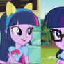 Princess Twilight Sparkle-There's My Twin Sister