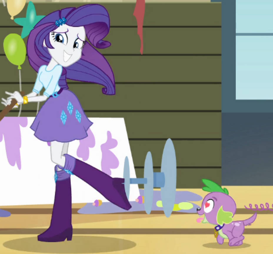 Spike-I Am Love With Rarity! by BenjiRivera1991 on DeviantArt