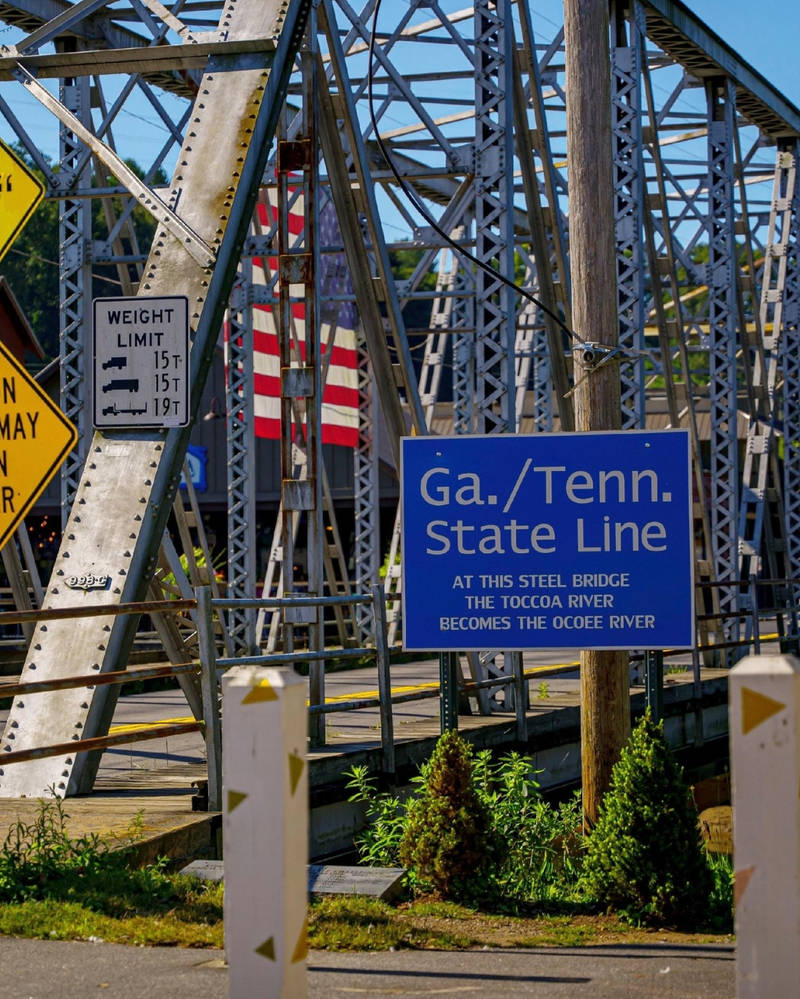 Georgia/Tennessee State Line by BenjiRivera1991 on DeviantArt