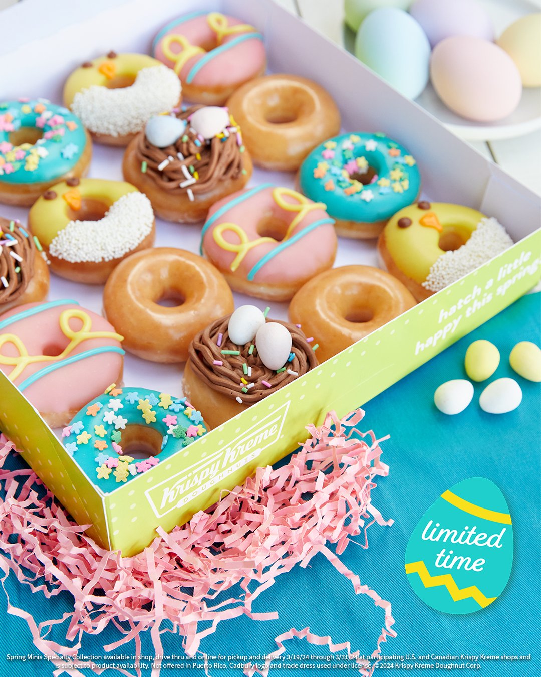 Krispy Kreme Easter Doughnuts 2025 by BenjiRivera1991 on DeviantArt