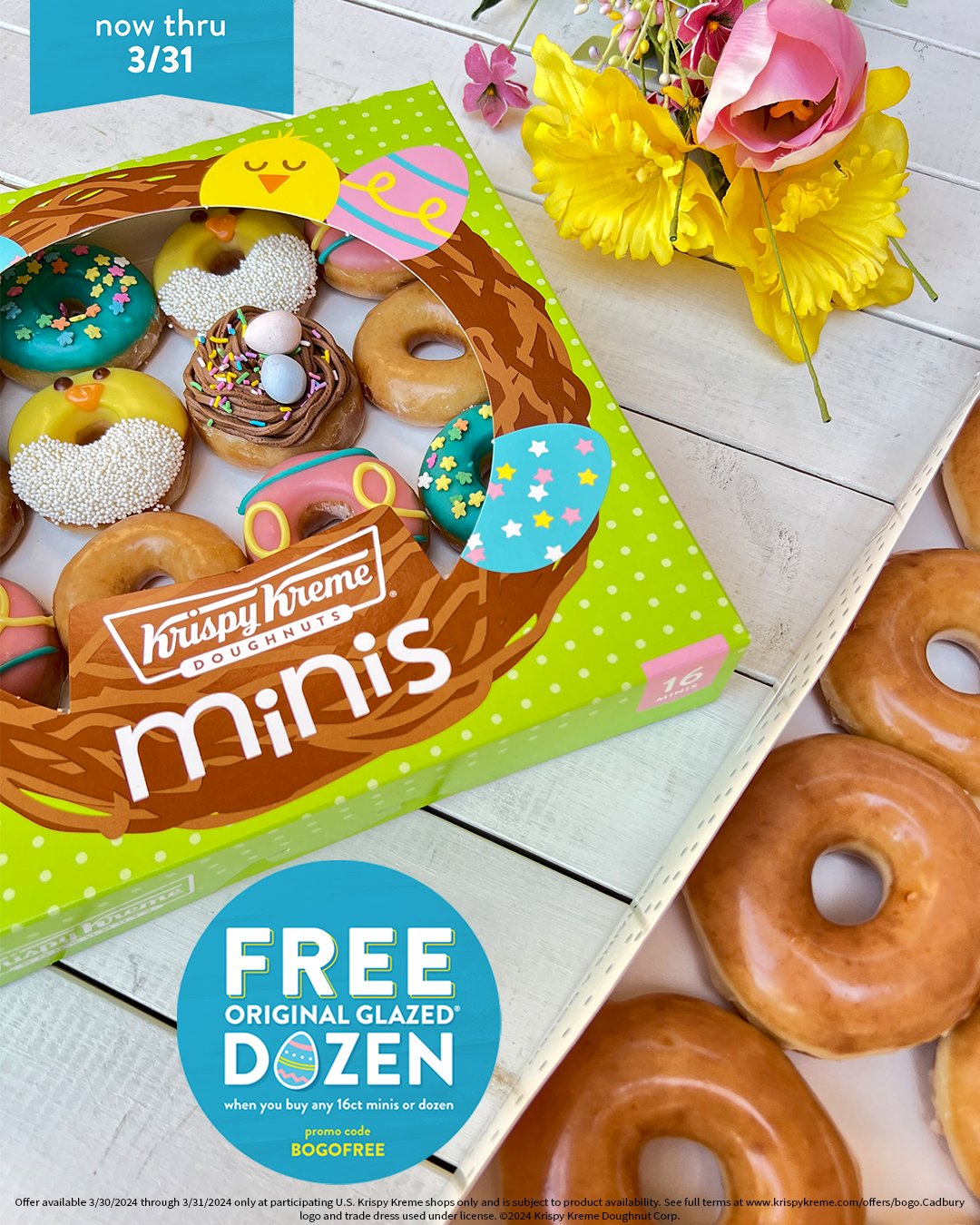 Easter Krispy Kreme Mini Doughnuts 2025 by BenjiRivera1991 on DeviantArt