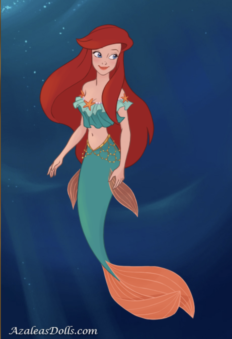 The Little mermaid azaleasdolls in 2023