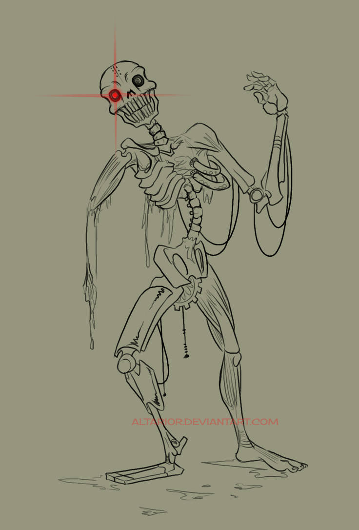 Zombie Terminator by Altarior on DeviantArt