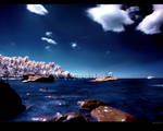 Deep Blue Wallpaper by nxxos