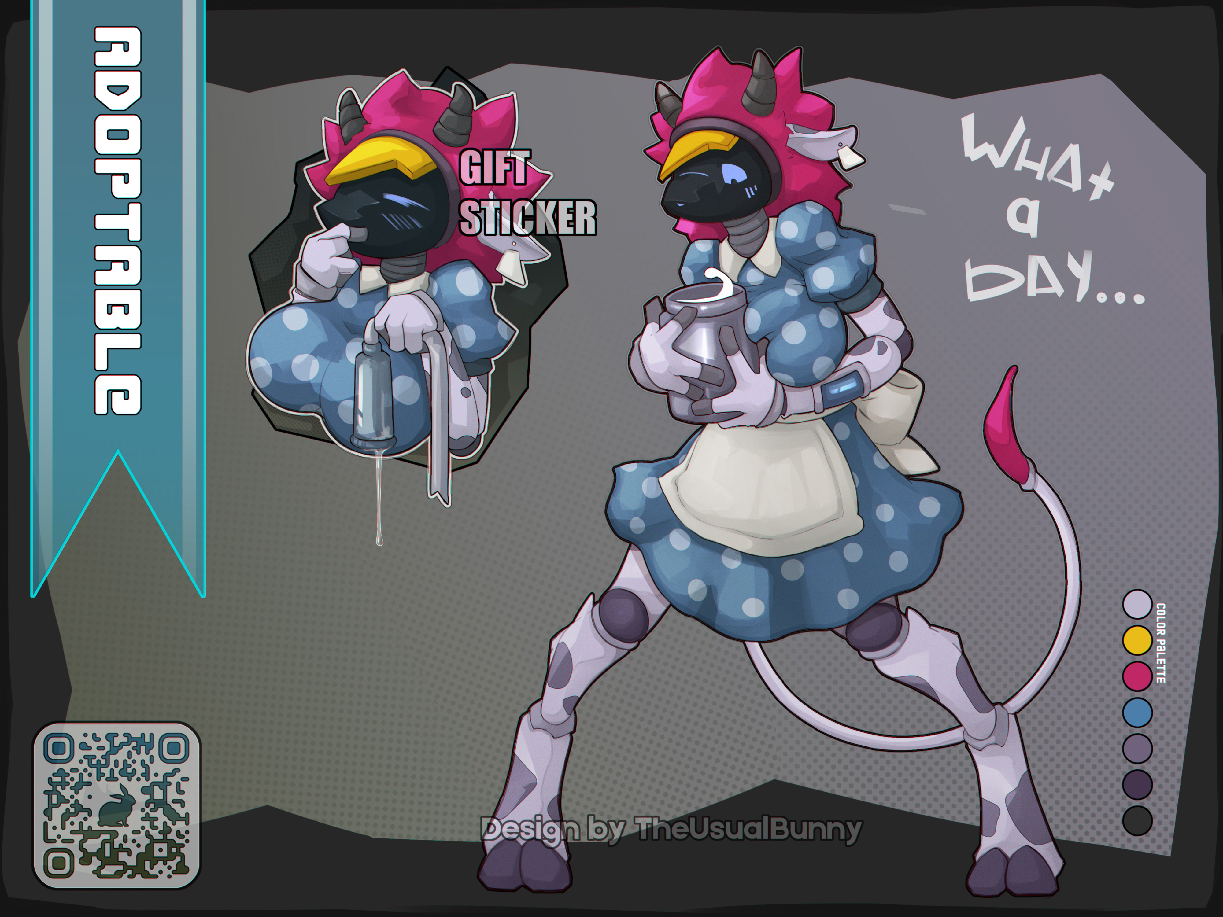Cow Protogen Cow Protogen - Spacefaring caf owner by TheUsualBunny on DeviantArt