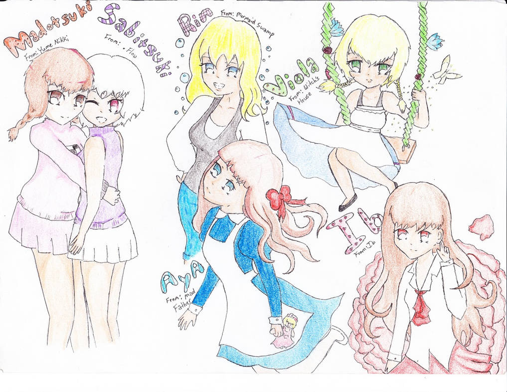 Rpg girls #1 by Oraclegames on DeviantArt