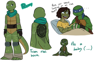 TMNT: Remy Gordon-Hamato (RE-DESIGN)