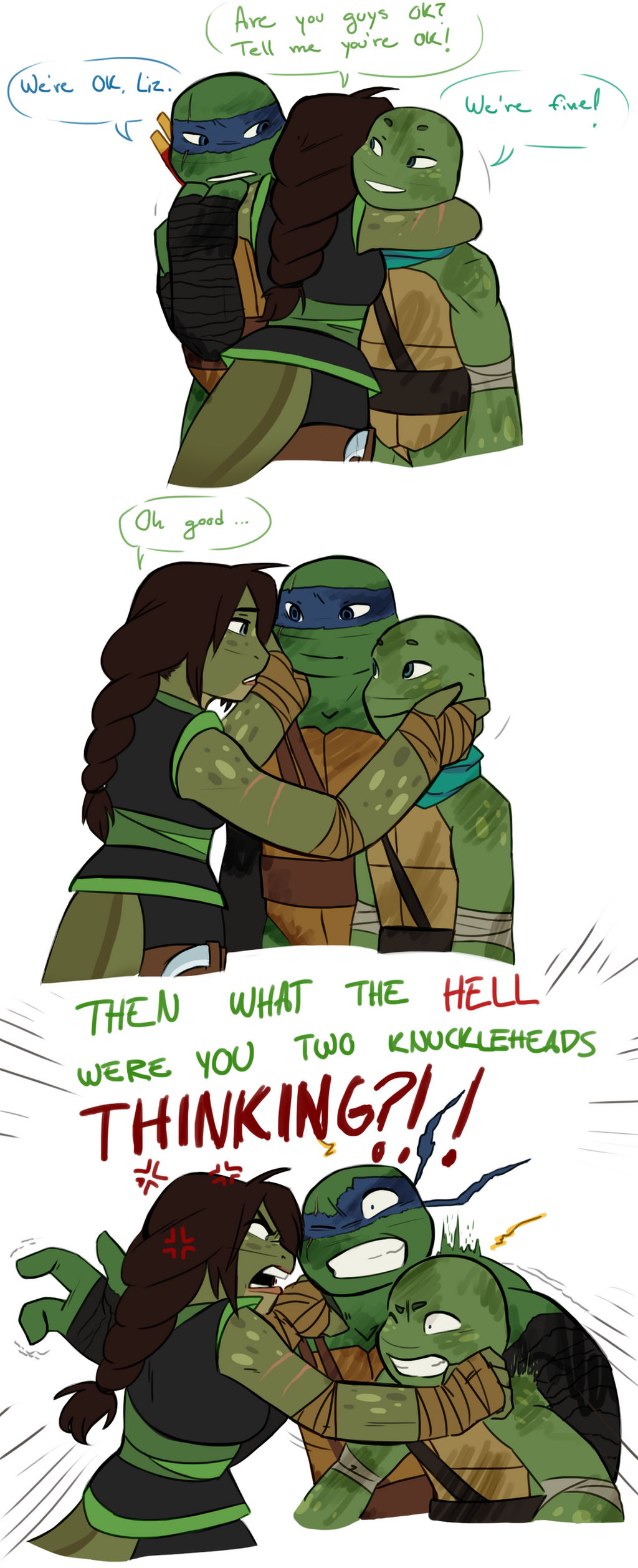 TMNT NEXT GEN: Mama Liz by Suzukiwee1357