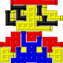 The warp-pipe mario