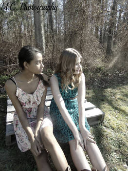 Erikka and Hannah's Spring Portrait 2