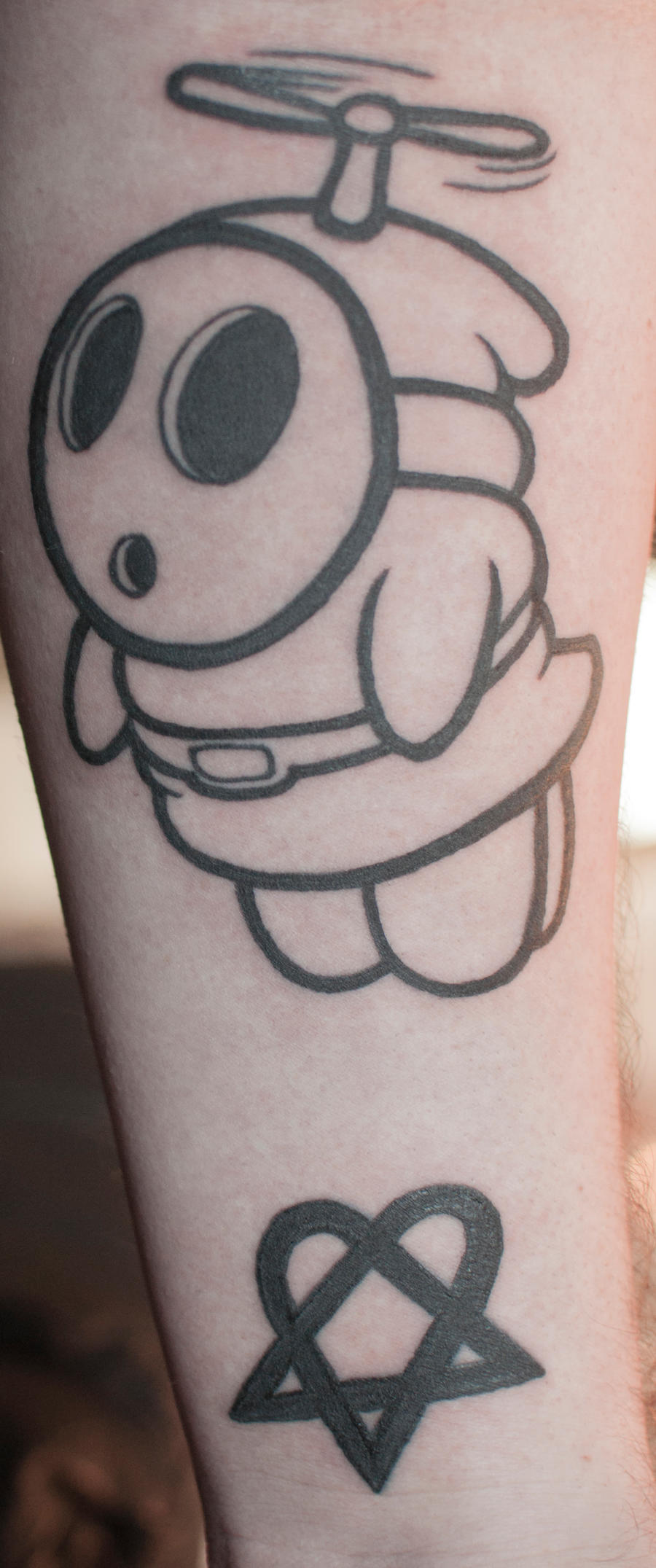 shy guy tattoo by v3xx3r on DeviantArt