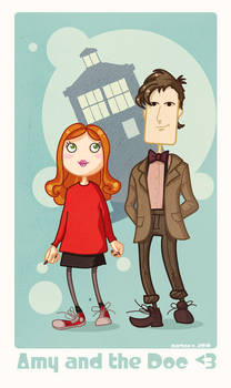 Amy Pond and The Doctor