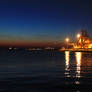 USS Iwo Jima at Night