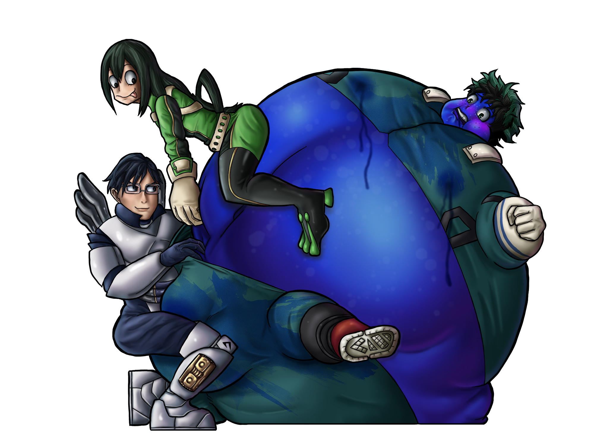Mha Roly Poly Roly-Poly Deku by InItforthePics on DeviantArt