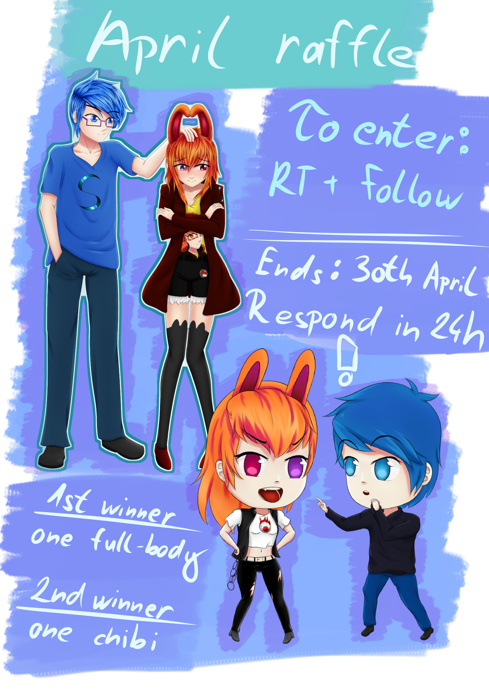 Twitter raffle by ShadowOuO