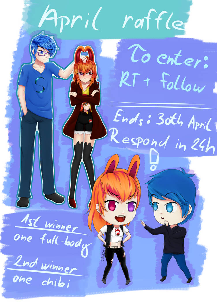 Twitter raffle by ShadowOuO