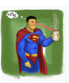 Love The Tea Superman