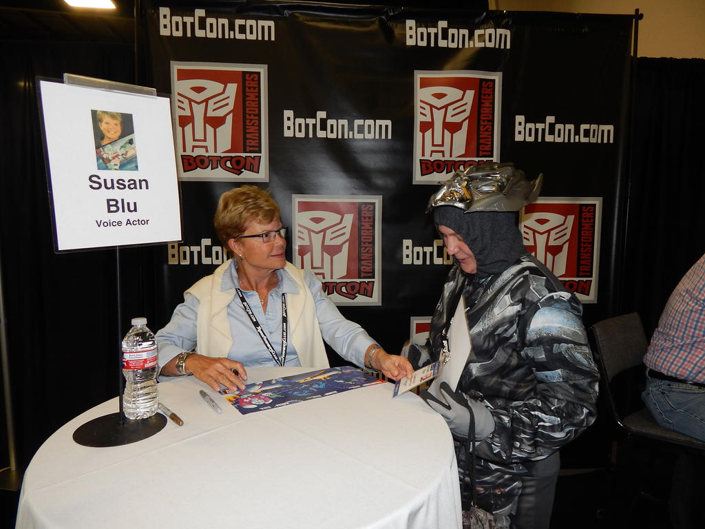 Meeting Susan Blu at BotCon 2015 2.3