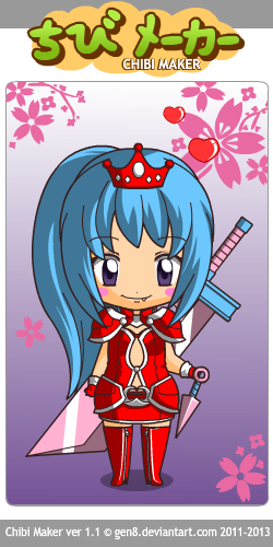 Chibi Human Songo As A Princess Warrior!