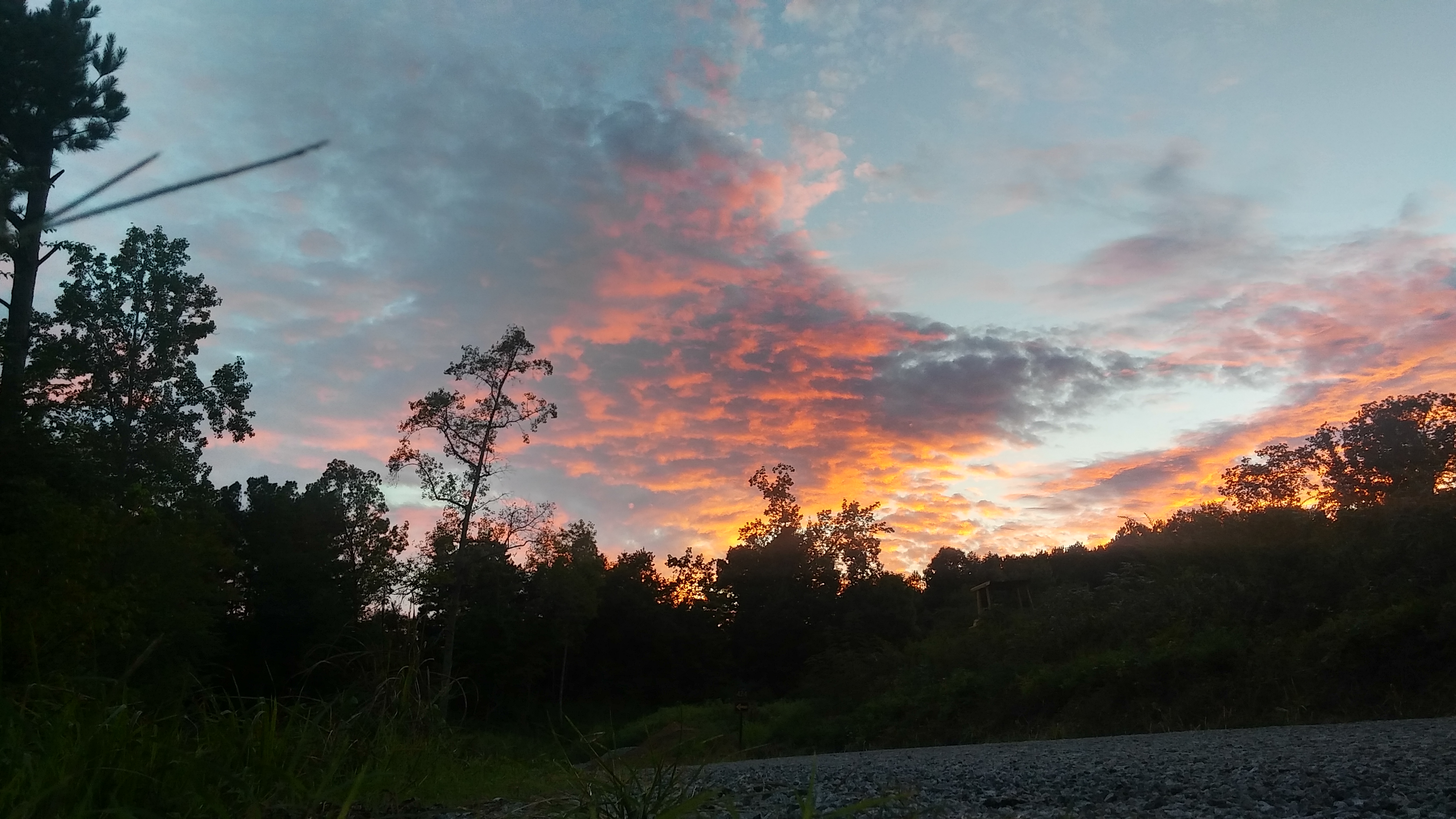 Fiery Sunset