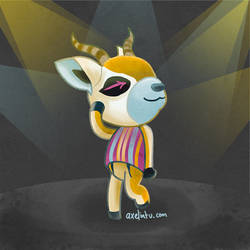 Lopez dancing (Animal Crossing)