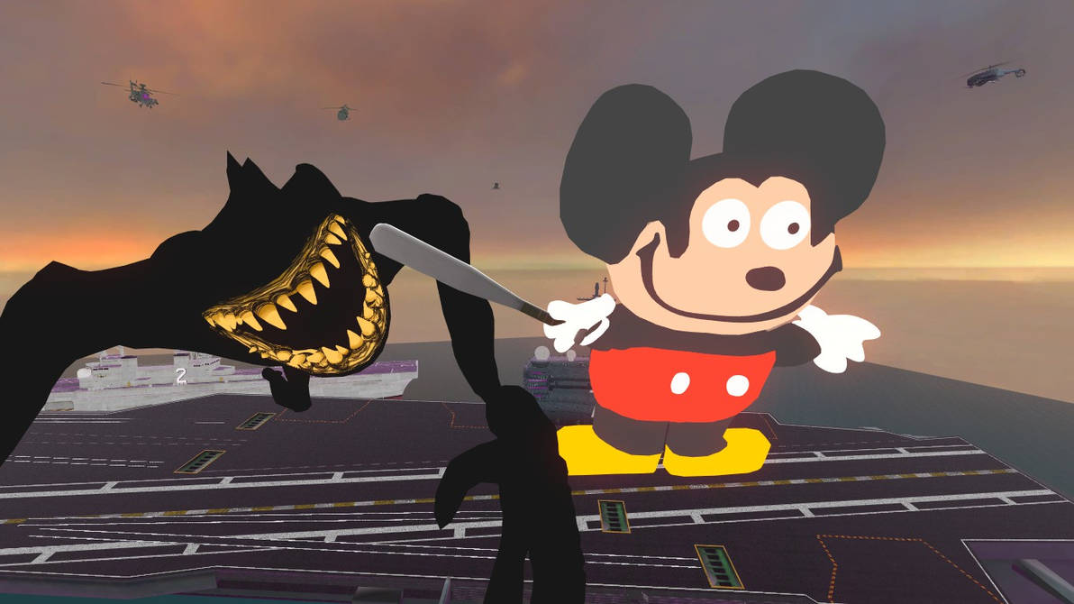 Beast Bendy vs. Mokey (Godzilla vs. Kong kind of) by MarcusChua19 on ...