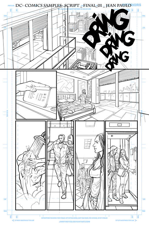 Dc- Comics Samples- Script Final 01 Jean Paulo by urandiba on DeviantArt