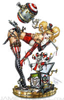 Steampunk Harley Quinn-Jamie Tyndall