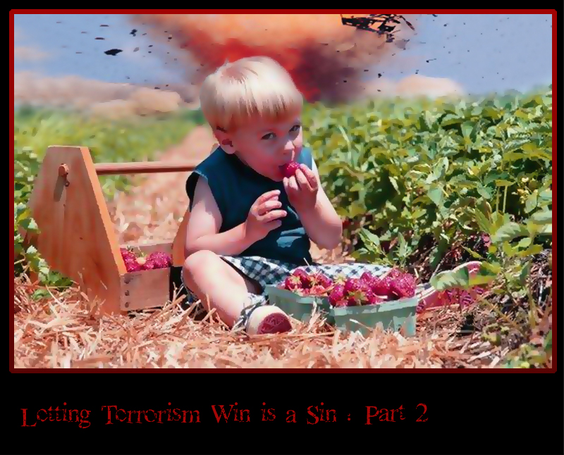 Letting Terrorism Win is a Sin