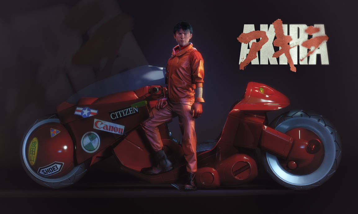 Kaneda from Akira by venomx on DeviantArt