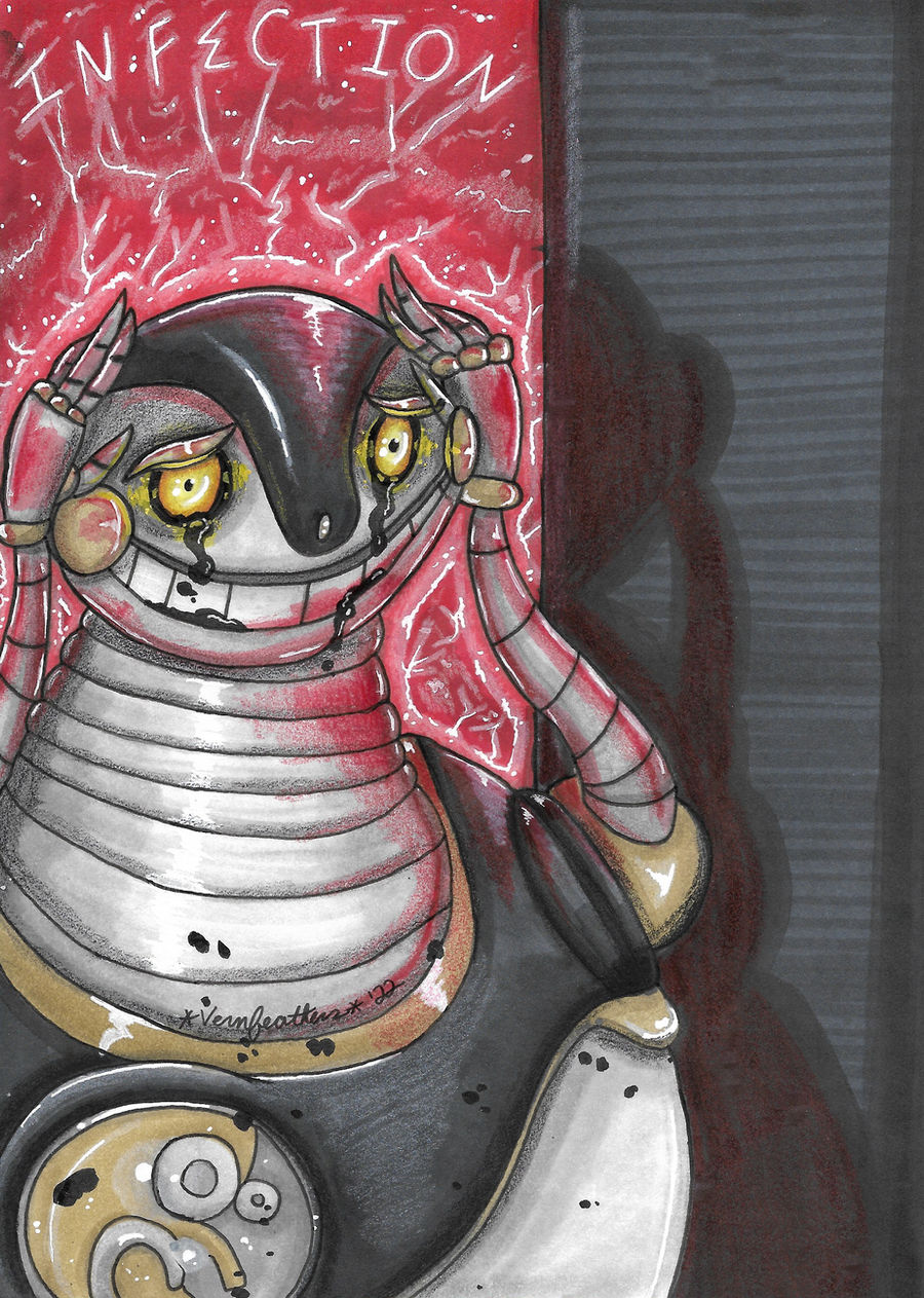 Infected Puppet Infection by TeenyTinyMoth on DeviantArt