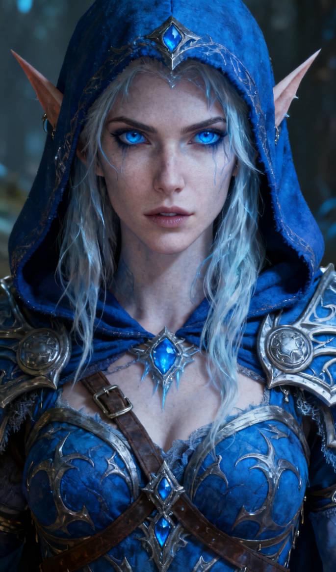 Elf Defiler Elf portrait by Josse74 on DeviantArt