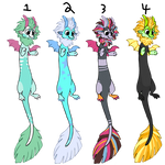 Dragon Adopts (CLOSED 0/4) by RandyOneLiner