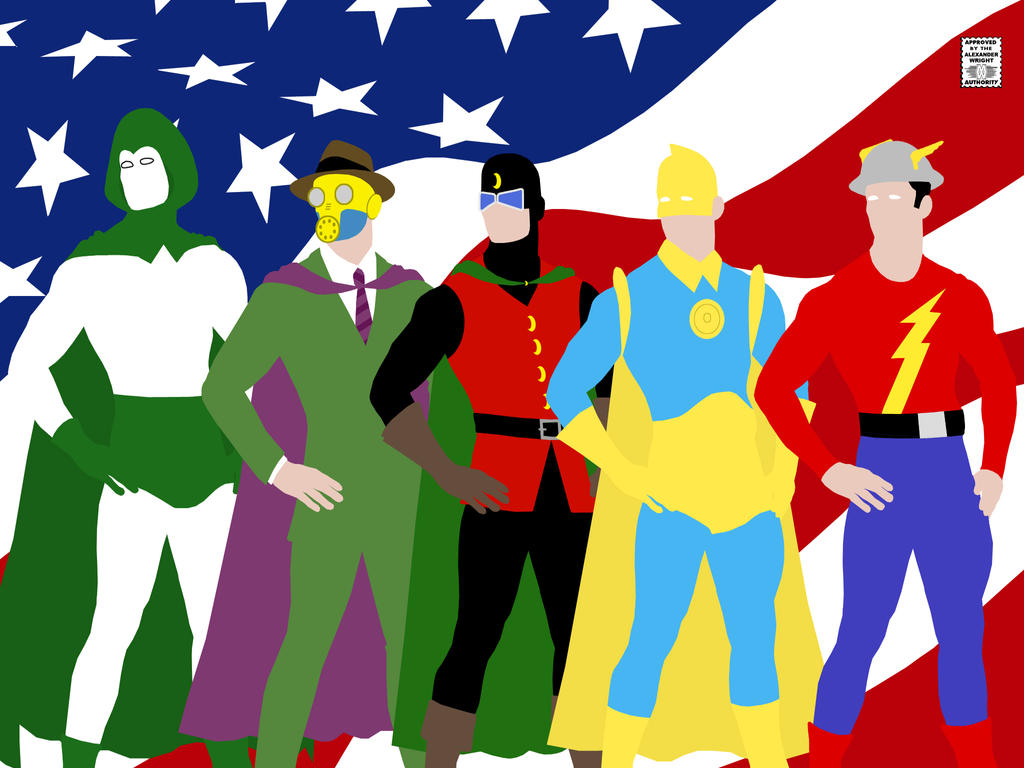 Jsa Deviantart JSA Minimal 2 by TheWrightMan on DeviantArt