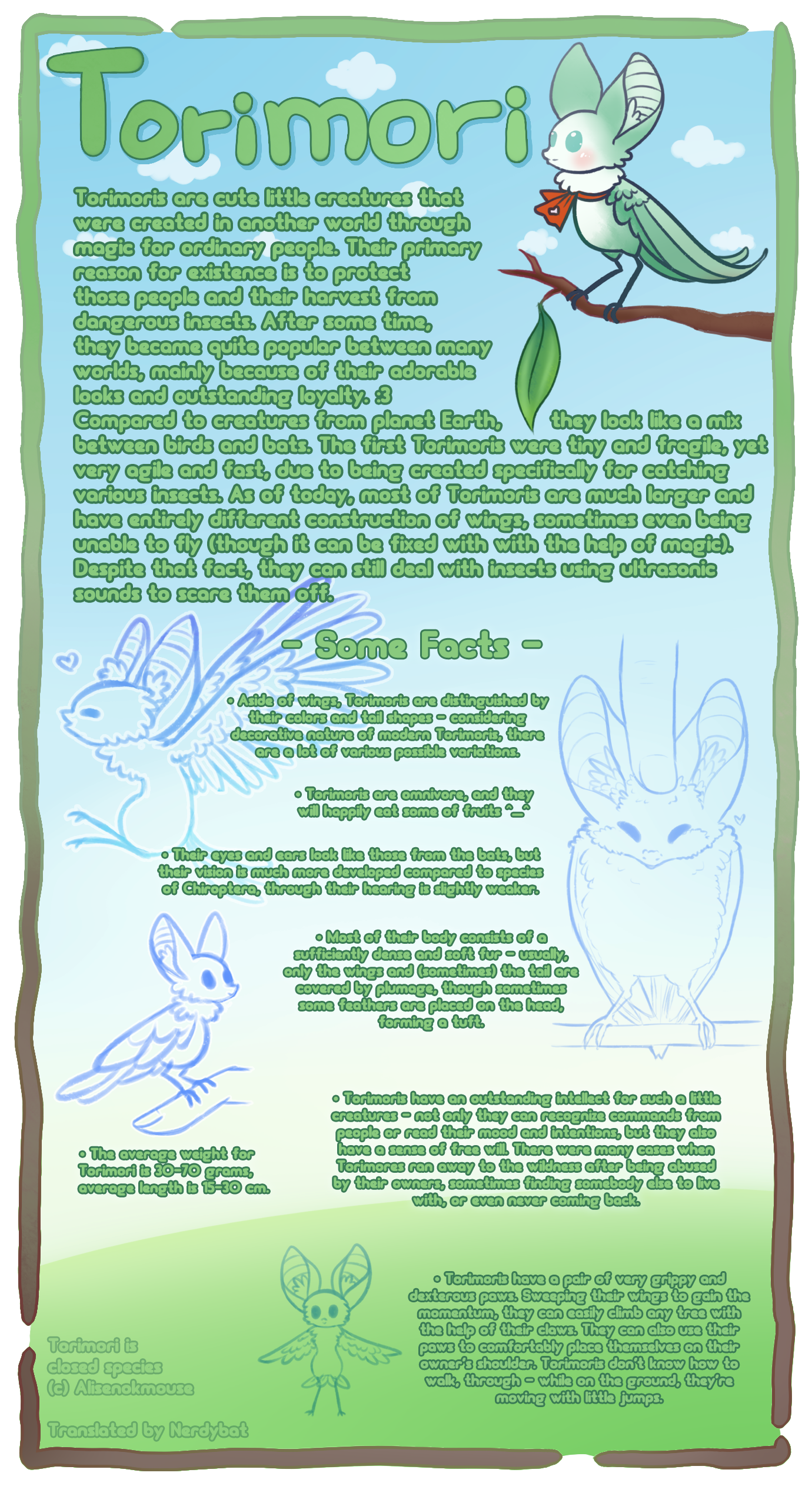 !!OLD!! {Torimori} - Species Info