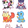 {c} Another commission pack - chibi stickers