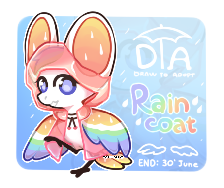 {closed} {Torimori DTA + MYO Raffle} The Raincoat! by Alisenokmice