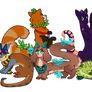 {c} Noovles party sticker pack