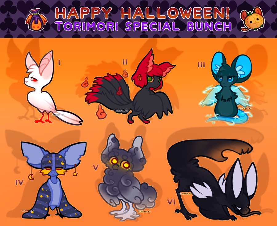 {closed} {Torimori} Happy Halloween toris!