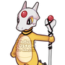 {custom} Marowak/Cubone + Ampharos pokefusion