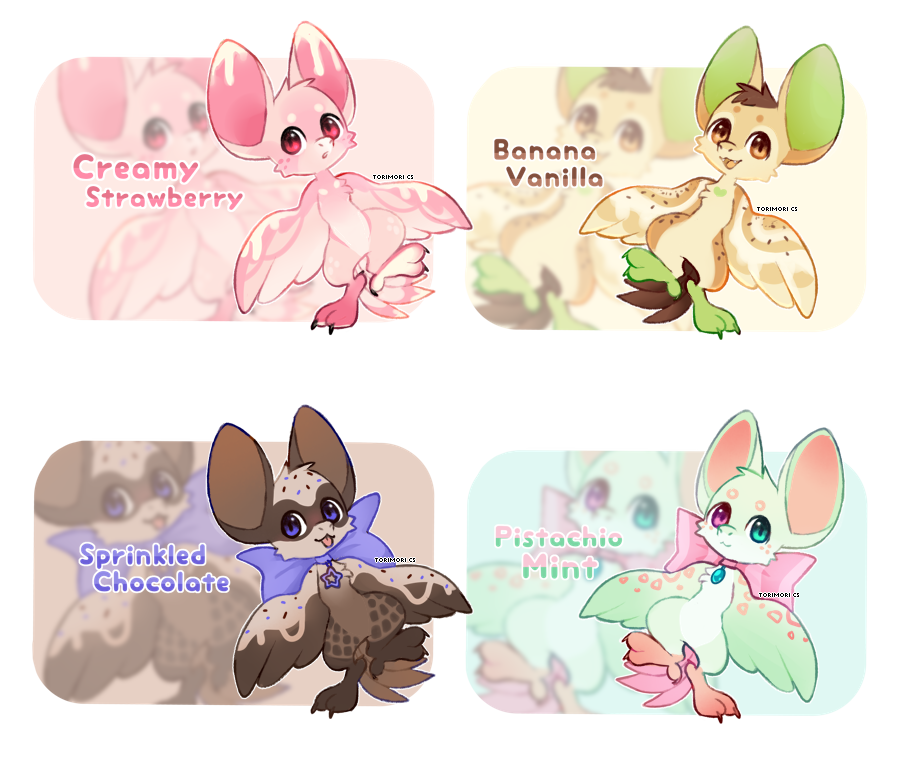 {closed} {Torimori Auction + Raffle} Ice Creams