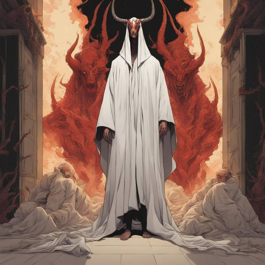 Deviantart White Robe A very Tall mans body wearing a white robe by ChristopherScum on DeviantArt